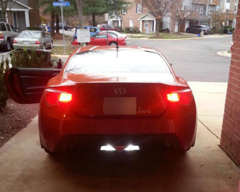 2x High Power Red 3156 3157 12 SMD LED Bulbs for Reverse Backup Lights Lamps