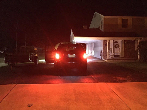 2x High Power Red 3156 3157 12 SMD LED Bulbs for Reverse Backup Lights Lamps