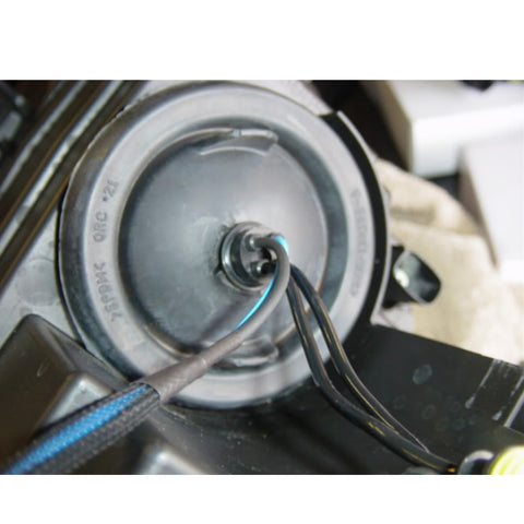 Pair Rubber Headlight Housing Extended Dust Cover Boot Cap For Ford F150