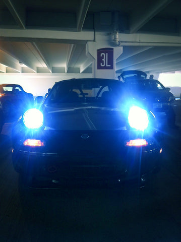 H10 9145 9140 9050 106-SMD CREE LED DRL Fog Lights Driving Bulbs DRL Daytime Running Lamps White/Ice Blue