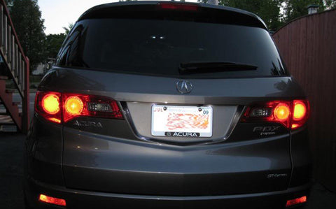 2x Amber 7440 3535 High Power LED Bulbs for Front Rear Turn Signal Lights