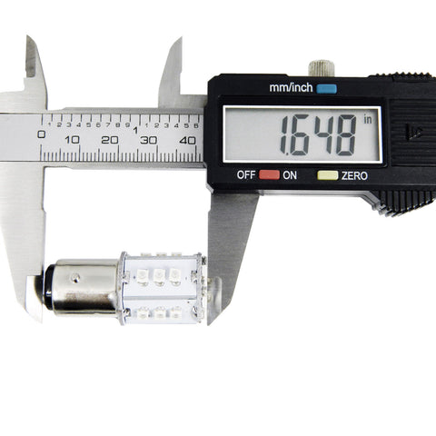 2x High Power 24-SMD White\ Red\ Amber 1157 BAY15D LED Turn Signal Parking Lights Lamp