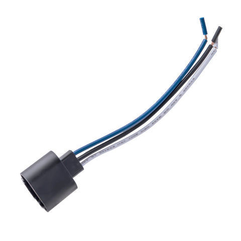 2x H13 9008 Female Socket Wiring Harness Pigtail Adapter for LED Headlight Bulb