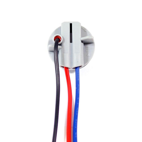 2x 1157 2057 2357 2357A LED Stop Turn Light Socket Harness Wire Pig Tail Plug