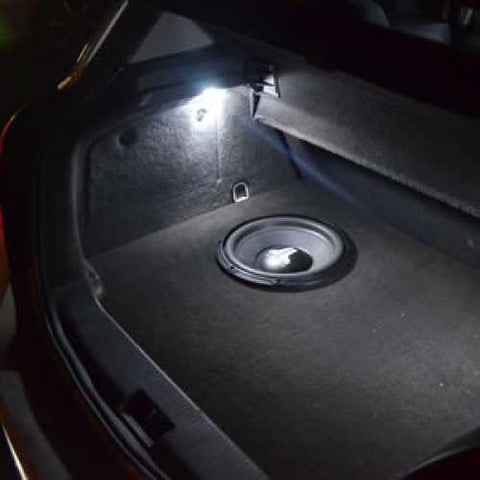 White 18 SMD LED Trunk Cargo Area Glove Box Light Bulbs OE Fit for Hyundai Kia