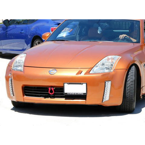 Front Track Racing CNC Aluminum Red Tow Hook JDM for Nissan GTR Infiniti Q50 Q60