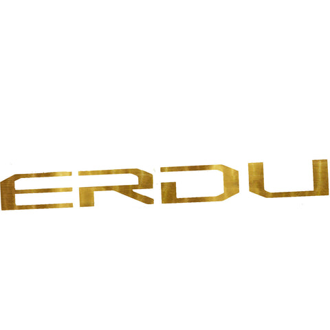 Brushed Aluminum Gold\ Brushed Silver\ Glossy Black\ Matte Black\ Glossy Red SUPERDUTY Front Hood Decal Sticker For Ford F350 2017 2018