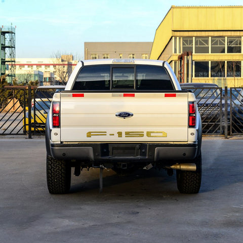 F-150 Letter Decal Tailgate Die-Cut Insert Vinyl Sticker for Ford F-150 2018-up Matte Black/ Glossy Red/ Brushed Silver/ Brushed Gold