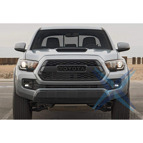Glossy Red/ Glossy Black/ Brushed Silver/ Brushed Gold Vinyl Letter Decal Sticker for Toyota Tacoma TRD PRO 2016 2017 2018 Grille