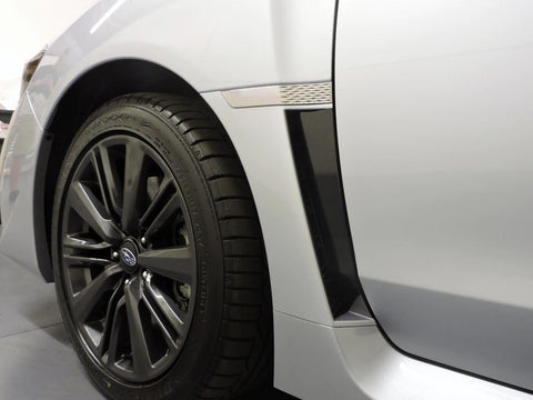 Glossy Black Side Fender Vent Vinyl Sticker for Subaru WRX STI Sedan 2015-2021