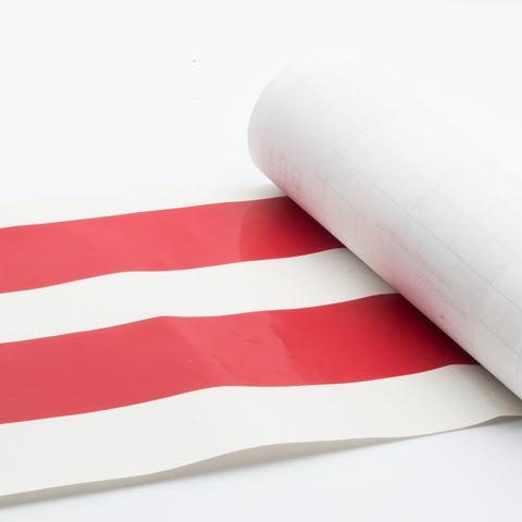 For Ford F-150 2015-2019 Red Spears Front Hood Decorative Stripe Stickers F150