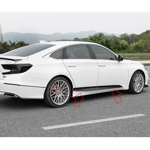 Matte Black Body Door Side Lower Stripe Decal Sticker For Honda Accord 2018 2019