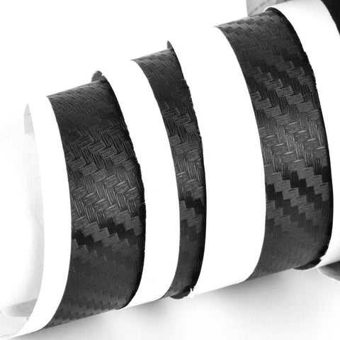 Carbon Fiber Style Front Bumper Grille Decals Stickers For Honda Civic 2016-2021