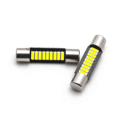 4x White LED Interior Sun Visor Vanity Mirror Light Bulbs Lamps 6612F 6614F 6641