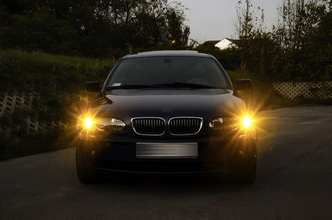 Error Free Anti Hyper Flash PY24W Amber LED Bulb For BMW Front Turn Signal Light