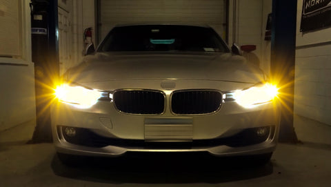 Error Free Anti Hyper Flash PY24W Amber LED Bulb For BMW Front Turn Signal Light