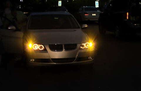 Error Free Anti Hyper Flash PY24W Amber LED Bulb For BMW Front Turn Signal Light