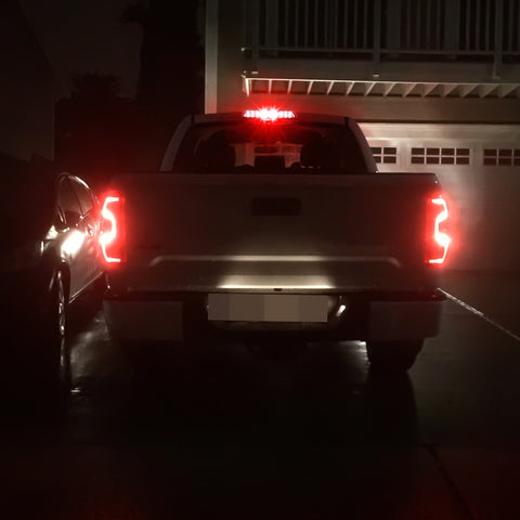 2 White 1 Red 912 LED Cargo Area 3rd Brake Light Bulbs for GMC Sierra 1999-2019