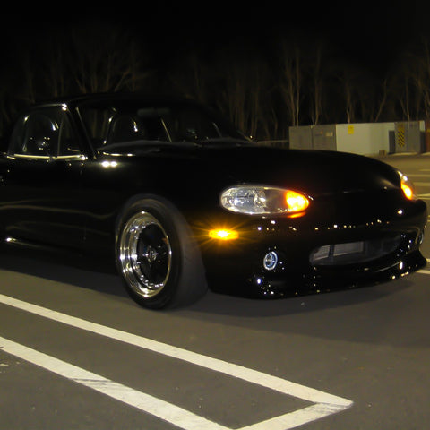 194 168 175 T10 2825 W5W LED Bulb Canbus Error Free, 3000K Amber Extremely Bright LED Light Lamp Bulbs for Car Side Marker Light Replacement, 15-SMD 4014 chipset