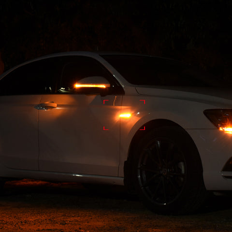 921 168 194 LED White Backup Reverse Amber Sidemarker Light Lamps Compatible with Ford Chevy