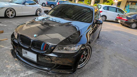 M-COLORED KIDNEY GRILLE INSERT TRIM SPORT STRIPS for BMW E90 E91 3 SERIES LCI 325i 328i 330i 335i 2009-2012 (12 beam bars)