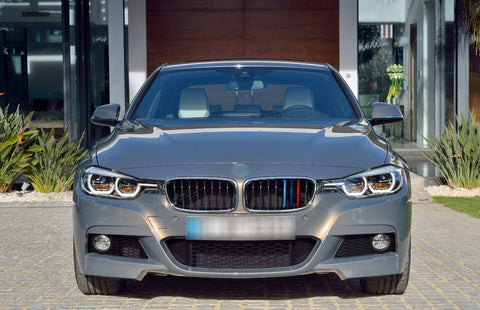 3pcs Tri Color Kidney Grille Clip Insert Cover For BMW 5 Series(G30/G31) 2021-up