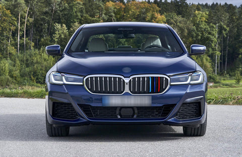 3pcs Tri Color Kidney Grille Clip Insert Cover For BMW 5 Series(G30/G31) 2021-up