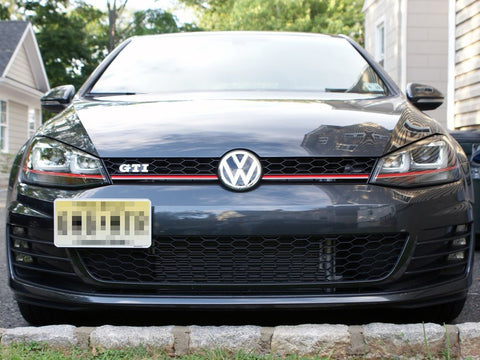 Tow Hook License Plate Bumper Mount Bracket Fit Volkswagen Jetta 2006-2009