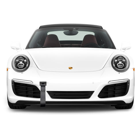 Blue / Black / Red JDM Style Tow Hole Adapter with Towing Strap for Porsche Panamera 970 Carrera 911 991