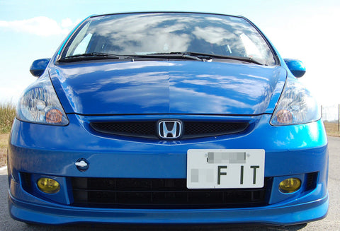 Bumper Tow Hook License Plate Mount Bracket For Honda 2nd Gen FIT CR-Z Insight Black \ Gold