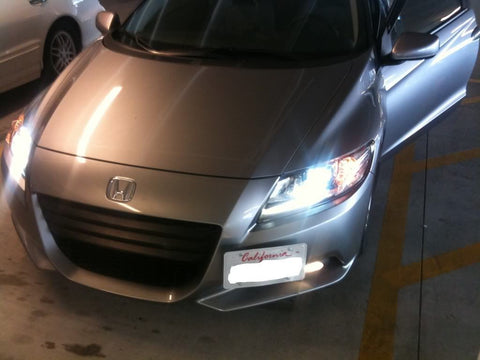 Bumper Tow Hook License Plate Mount Bracket For Honda 2nd Gen FIT CR-Z Insight Black \ Gold