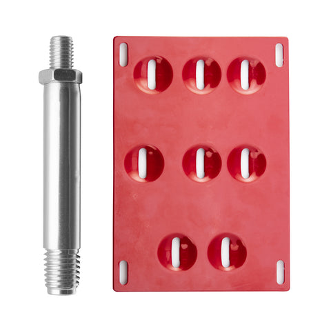 RED Tow Hook License Plate Mounting Holder Adapter Fit Honda Fit Insight CR-Z