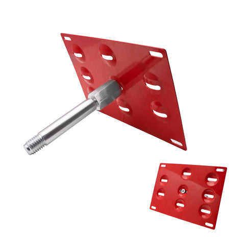 RED Tow Hook License Plate Mounting Holder Adapter Fit Honda Fit Insight CR-Z