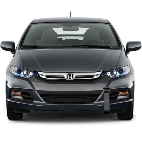 Blue / Black / Red JDM Style Tow Hole Adapter with Towing Strap for Honda Fit Insight CR-Z