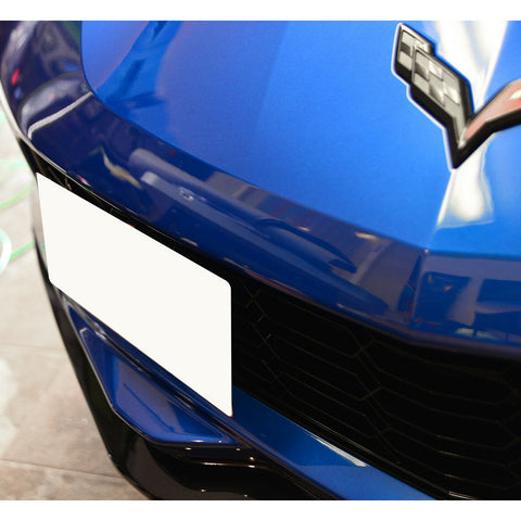 Black / Gold / Red Tow License Plate Frame Bumper Relocating Mount Bracket Kit for Chevy Corvette Z06/Z51/ZR1 2015-2019