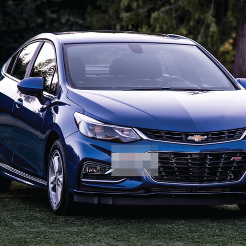 1 Set Black / Gold / Red Sporty Racing Front Tow Hook License Plate Bumper Mounting Bracket Fit for Chevy Cruze 2017+