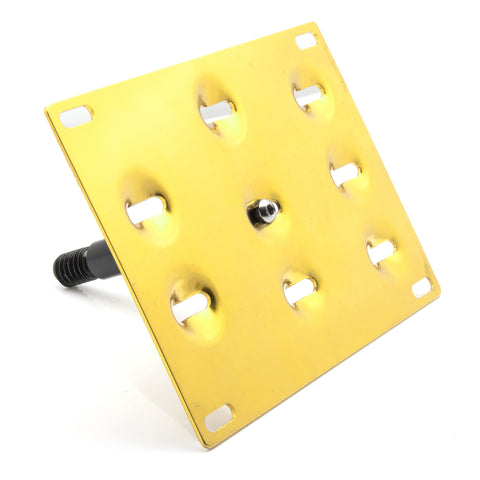 1 Set Black / Gold / Red Sporty Racing Front Tow Hook License Plate Bumper Mounting Bracket Fit for Chevy Cruze 2017+