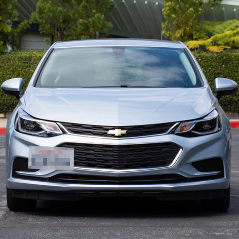 1 Set Black / Gold / Red Sporty Racing Front Tow Hook License Plate Bumper Mounting Bracket Fit for Chevy Cruze 2017+