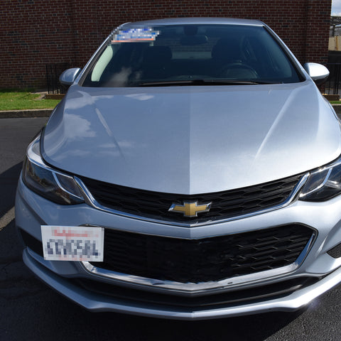 1 Set Black / Gold / Red Sporty Racing Front Tow Hook License Plate Bumper Mounting Bracket Fit for Chevy Cruze 2017+