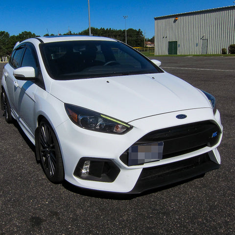 1 Set Black / Gold / Red Sporty Racing Front Tow Hook License Plate Bumper Mounting Bracket Fit for Ford Focus RS 2016-2018