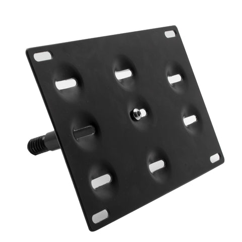 1 Set Black / Gold / Red Sporty Racing Front Tow Hook License Plate Bumper Mounting Bracket Fit for Ford Focus RS 2016-2018