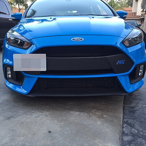 1 Set Black / Gold / Red Sporty Racing Front Tow Hook License Plate Bumper Mounting Bracket Fit for Ford Focus RS 2016-2018