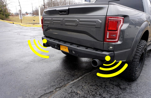 4pcs Backup Sensor Rear Parking Assist Sensor Reverse Sensor 3F2Z15K859BA 4F2315K859AA T36006 for Ford F150 F250 F350 Expedition Explorer Escape