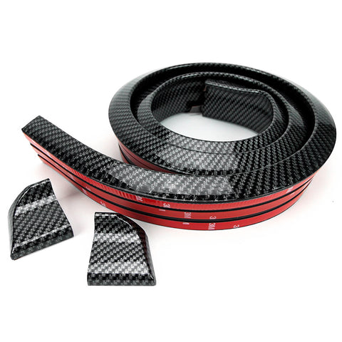 4.5 ft Samurai PU Trunk Lip Splitter or Roof Spoiler Body Kit Trim Sticker Universal