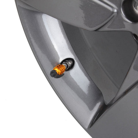 4x Tire Tyre Valve Stem Cap Gold Grenade Bomb Air Dust Cover Caps Universal Fit