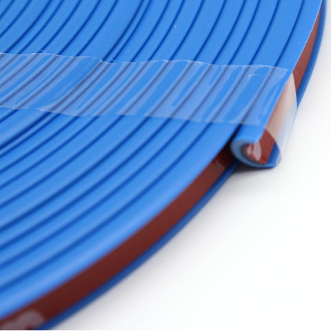 394" Yellow\ Green\ Gray\ Orange\ Blue Strip Car Wheel Hub Rim Protector Tire Ring Guard Rubber Sticker