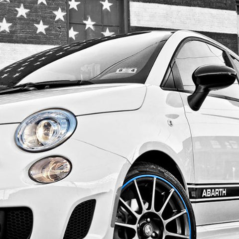 394" Yellow\ Green\ Gray\ Orange\ Blue Strip Car Wheel Hub Rim Protector Tire Ring Guard Rubber Sticker