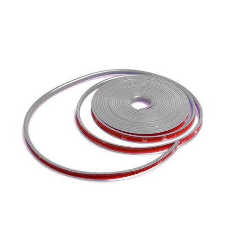 394" Yellow\ Green\ Gray\ Orange\ Blue Strip Car Wheel Hub Rim Protector Tire Ring Guard Rubber Sticker