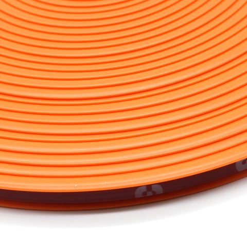 394" Yellow\ Green\ Gray\ Orange\ Blue Strip Car Wheel Hub Rim Protector Tire Ring Guard Rubber Sticker