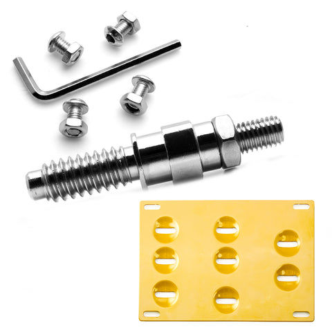 1 Set Front Tow Hook License Plate Bumper Mounting Bracket Fit BMW F30 F32 F33 F36 F10 F11 E84 F25 i3 3 4 5 Series X1 X3 Mini Cooper R60 R61 E55 E56